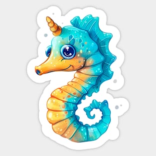 Cute seahorse Sticker